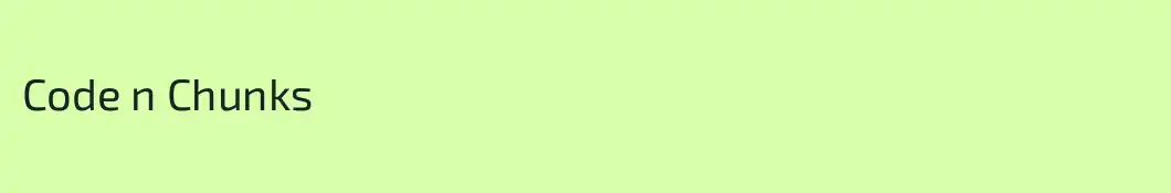 Code n Chunks